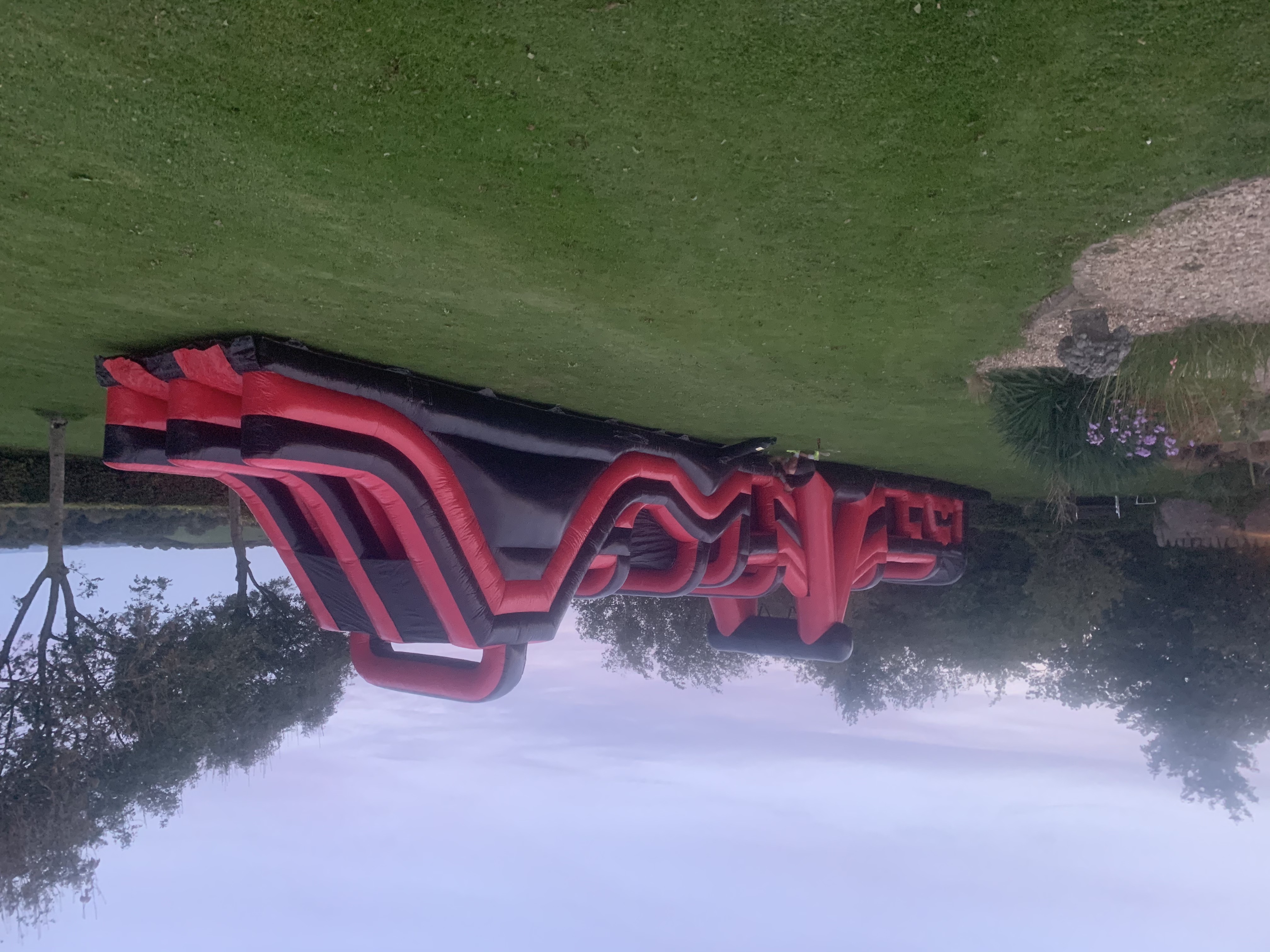 hire inflatable assault course